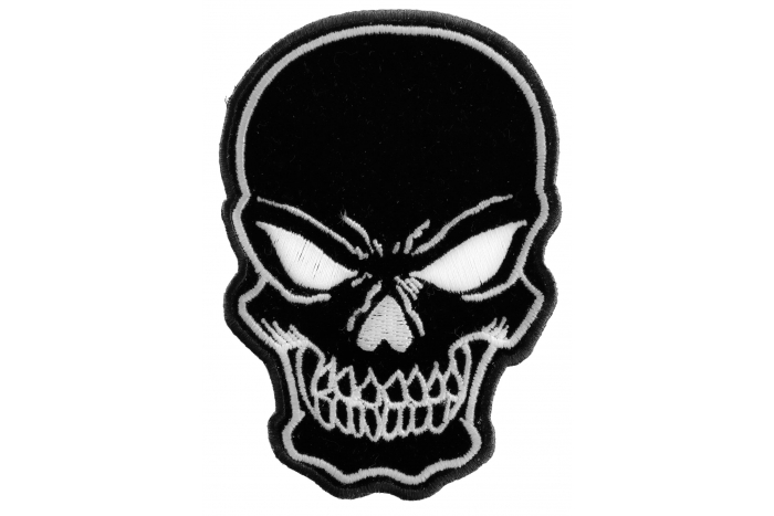 Black Skull Patch