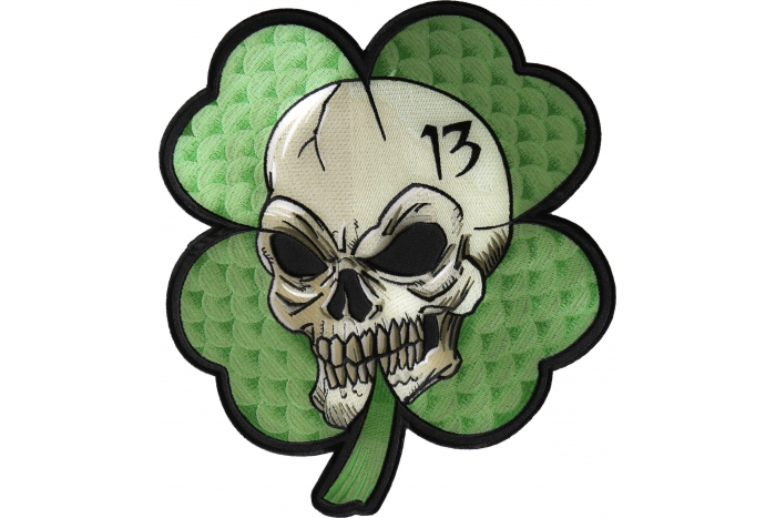 Clover Skull Patch