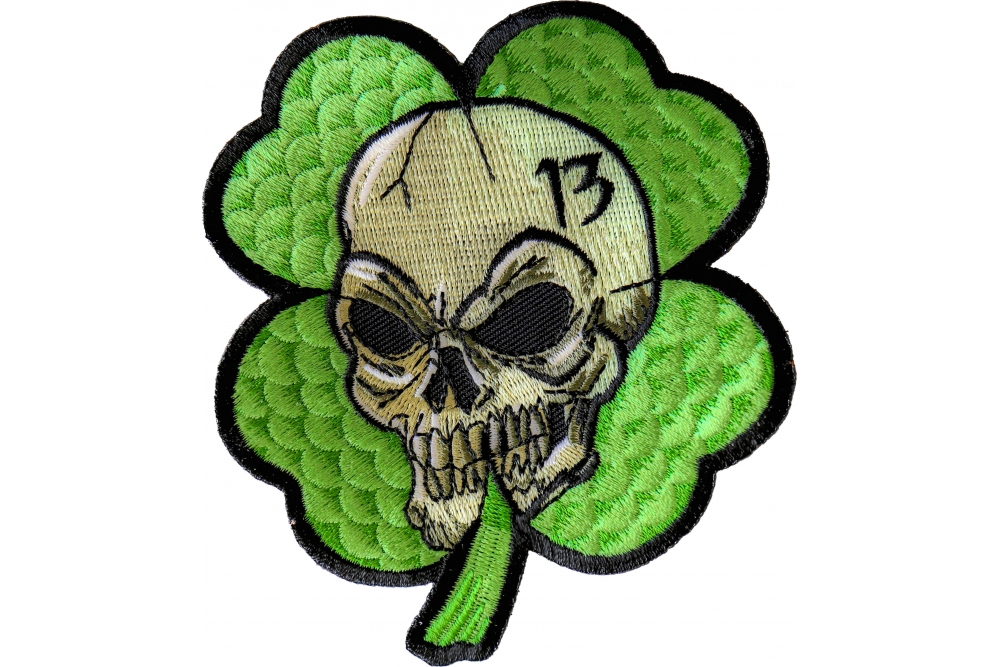 Clover Skull Patch