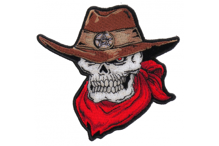 Cowboy Skull Patch
