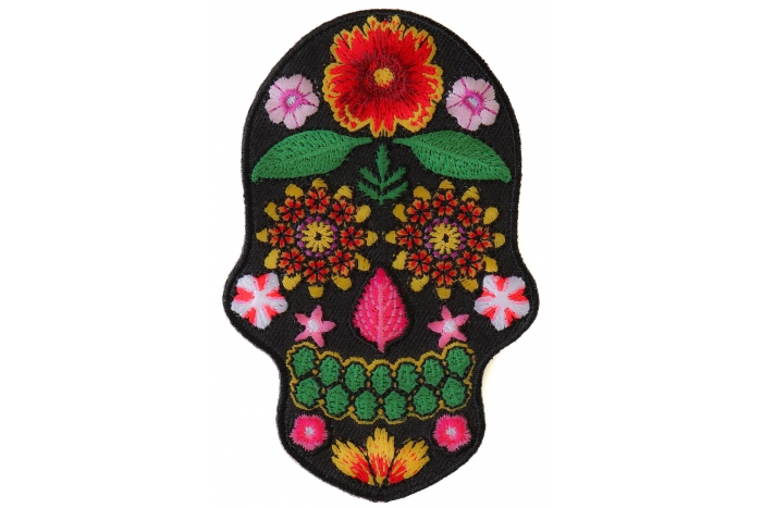 Flower Skull Patch