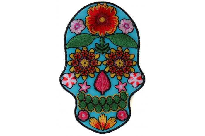 Flower Skull Patch