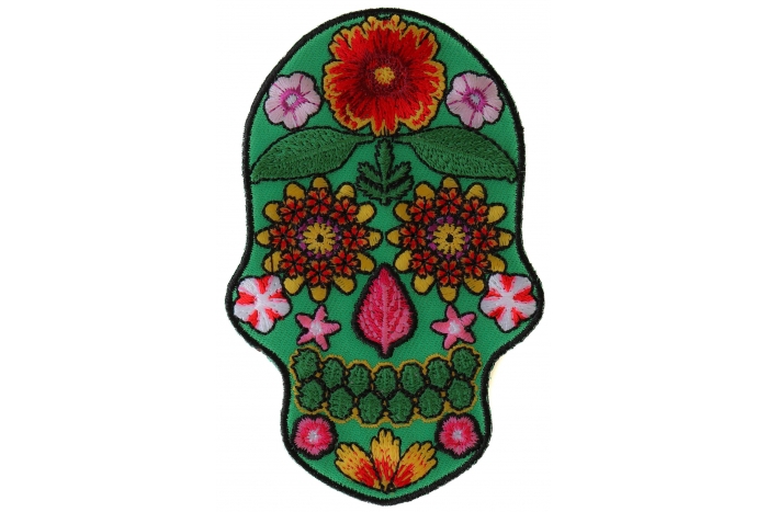 Flower Skull Patch