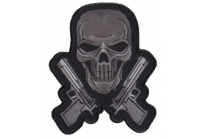 Guns and Skull Patch