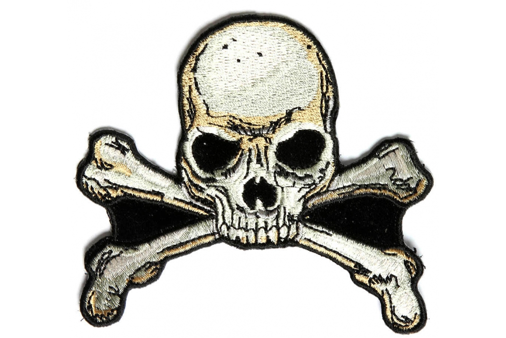 Skull and Cross Bones Patch Small
