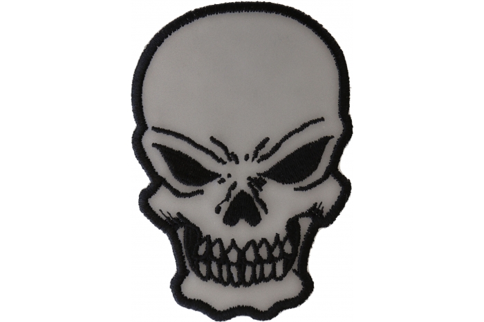 Reflective Skull Patch