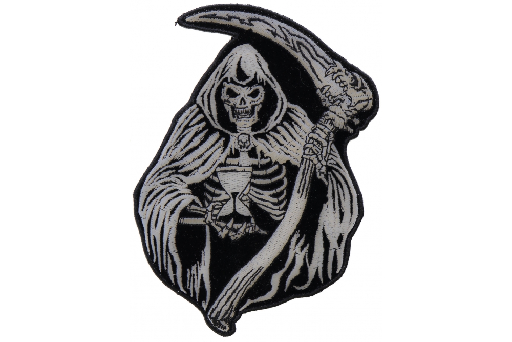 Cool Skull Patch Embroidery Patches On Clothes Iron On Patches For