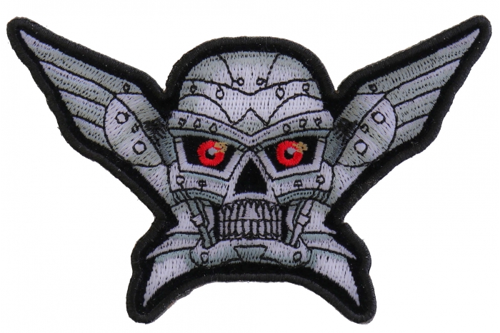 Robot Skull Patch