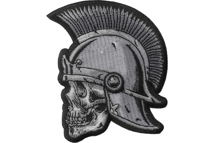 Roman Skull Patch