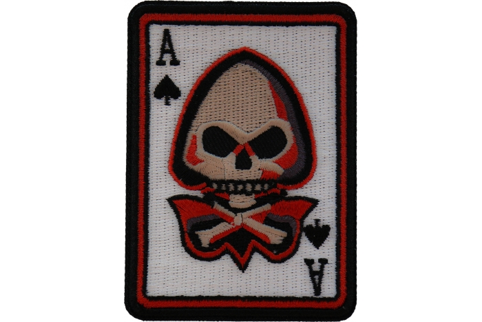 Skull Ace of Spades Patch
