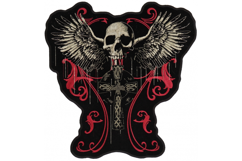 Skull and Wings Patch