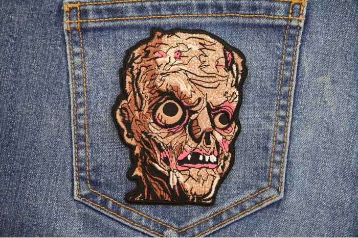 Zombie Patch shown on jeans
