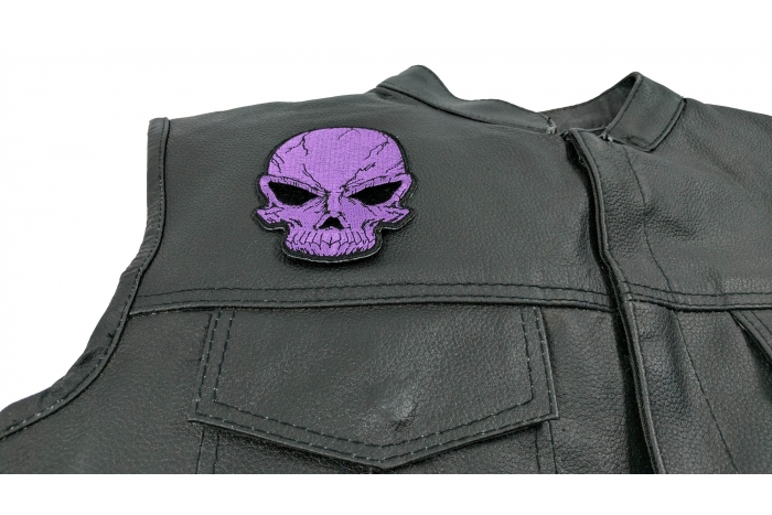  shown on leather vest