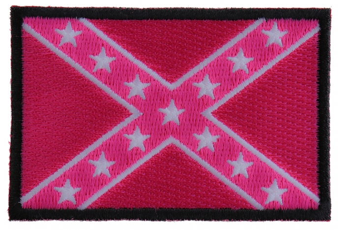 Pink Rebel Flag Patch