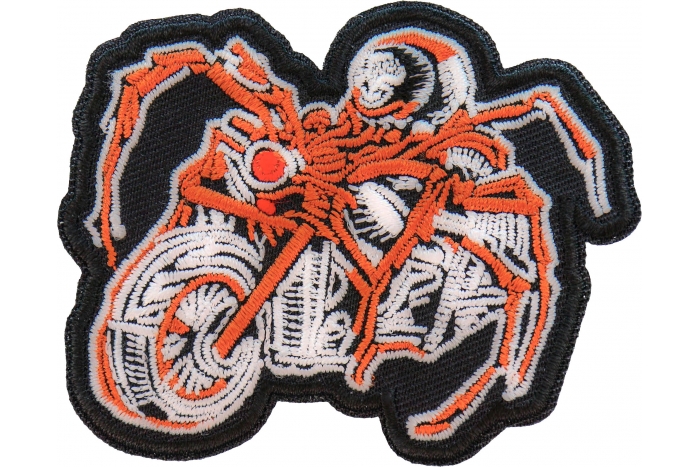 Spider Biker Patch