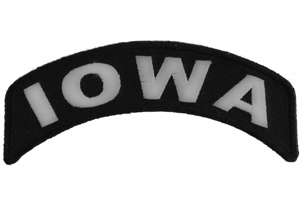 BRAND NEW OHIO STATE ROCKER BIKER IRON ON PATCH