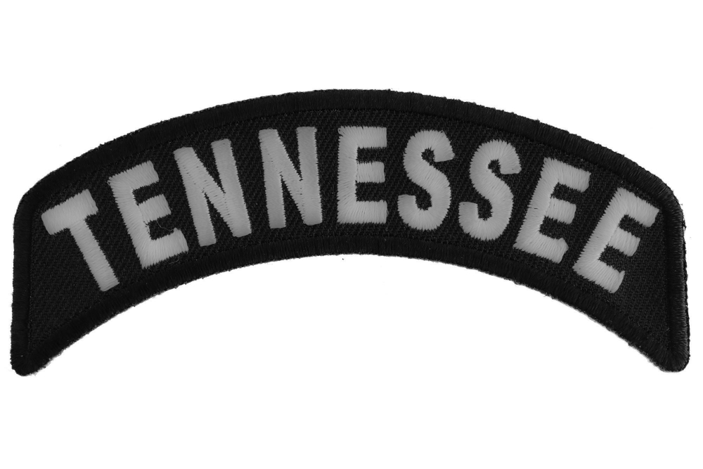 BRAND NEW TENNESSEE STATE ROCKER BIKER IRON ON PATCH BRAND NEW TENNESSEE STATE ROCKER BIKER IRON ON PATCH