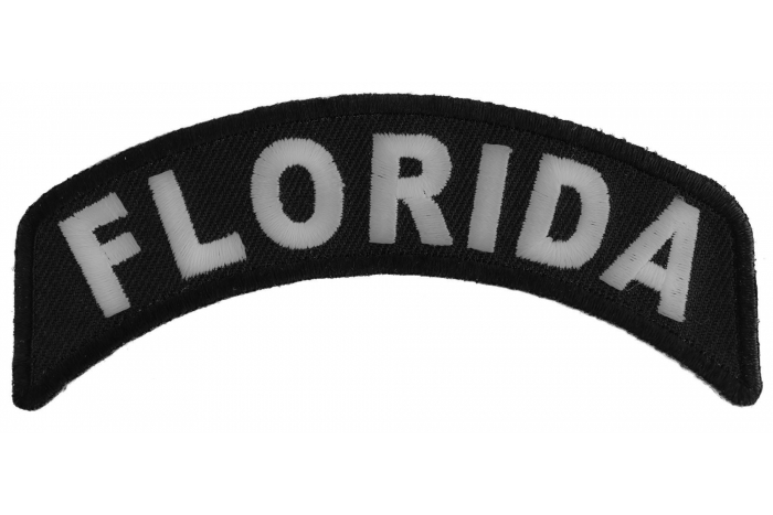 Florida Patch Iron on State Rocker