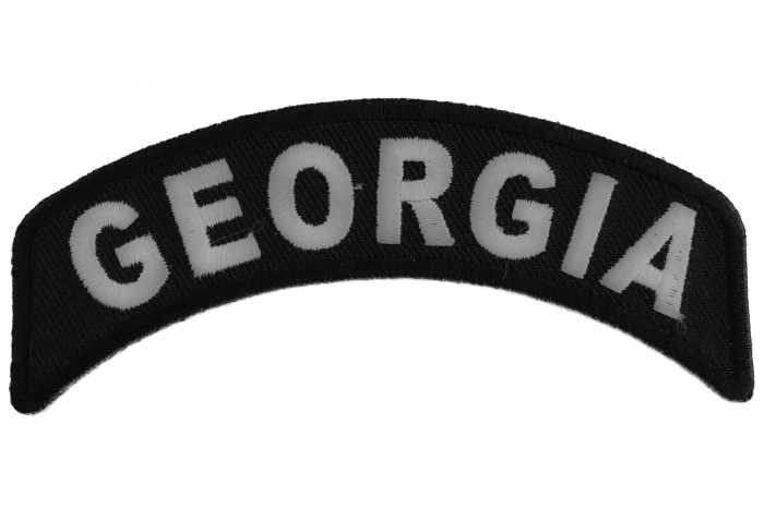 Georgia Patch Iron on State Rocker