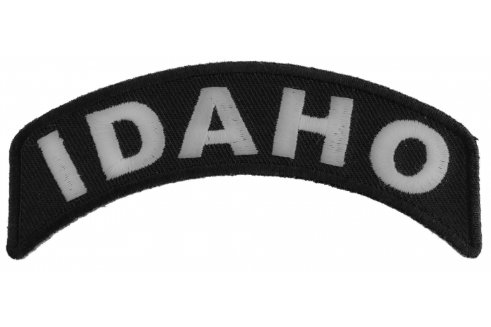 Idaho Patch Iron on State Rocker
