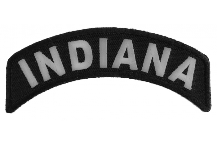 Indiana Patch Iron on State Rocker