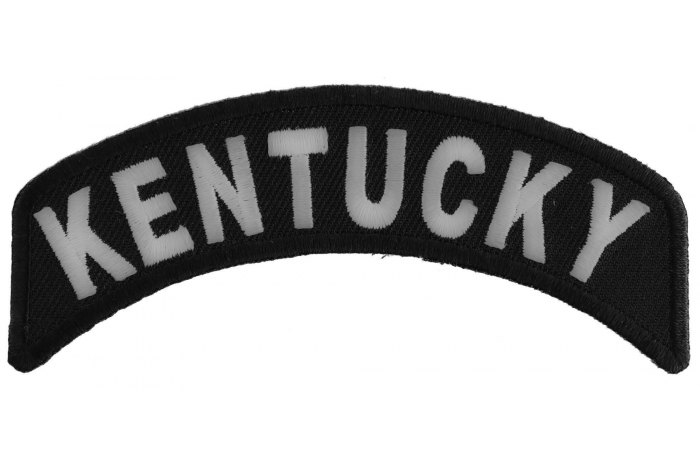Kentucky Patch Iron on State Rocker
