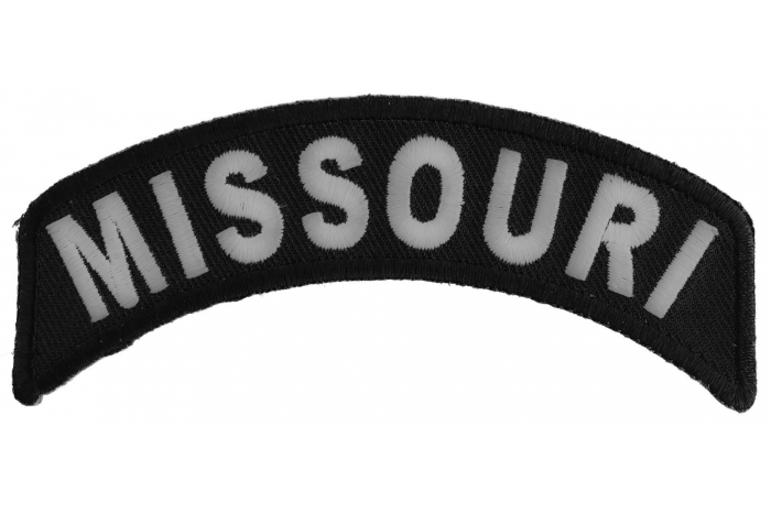 Missouri Patch Iron on State Rocker