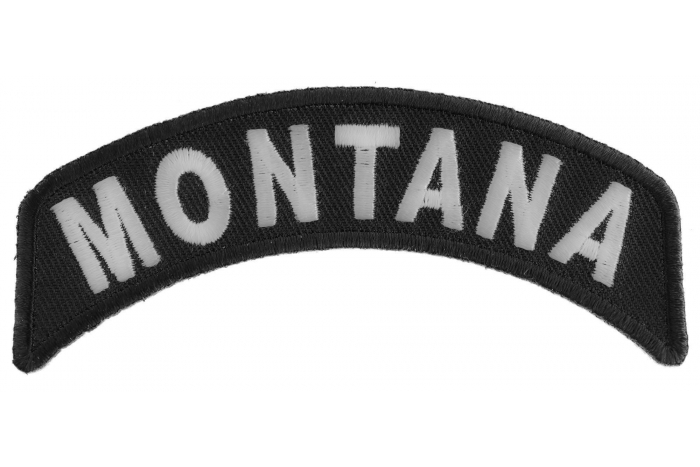 Montana Patch Iron on State Rocker