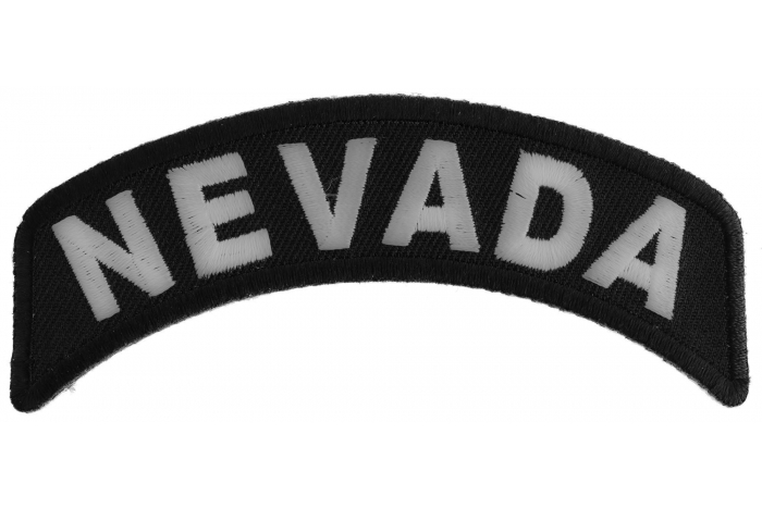 Nevada Patch Iron on State Rocker