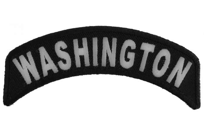 Washington Patch Iron on State Rocker