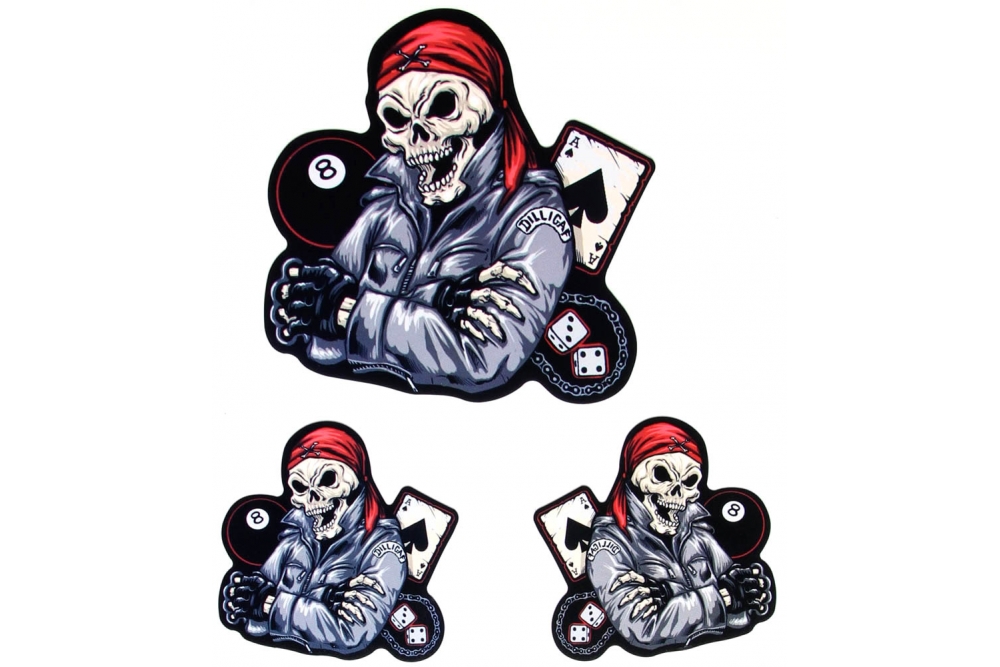 Biker Guy Sticker