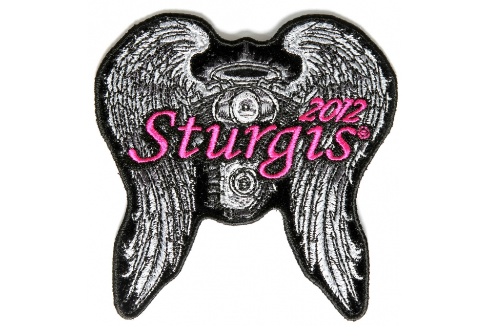Sturgis 2012 Patch Angel Wings