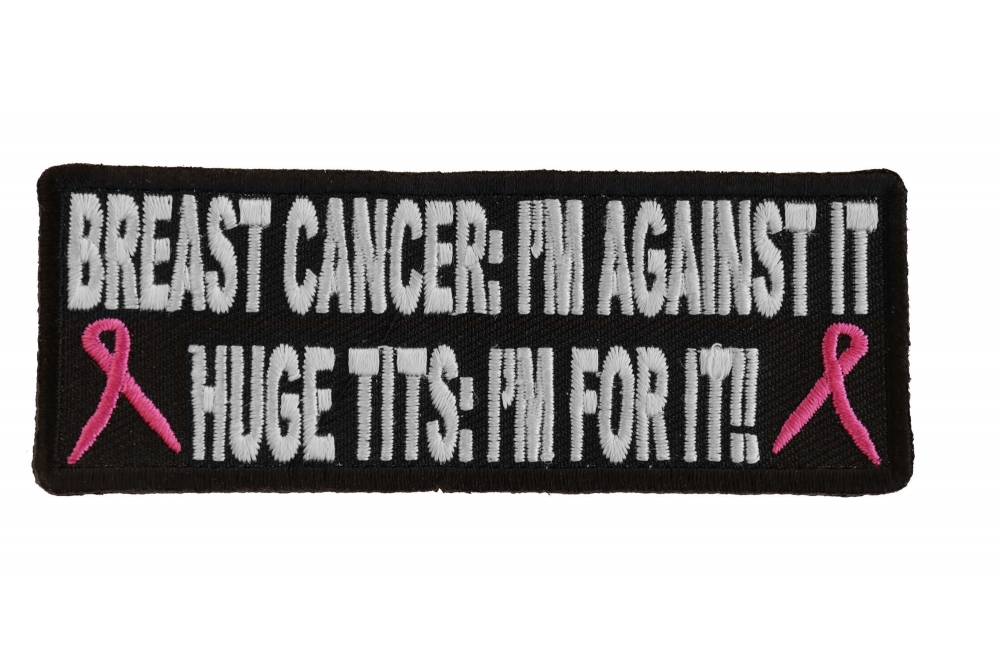 Against Breast Cancer For Huge Tits Patch