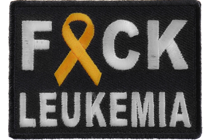 FCK Leukemia Orange Ribbon Patch