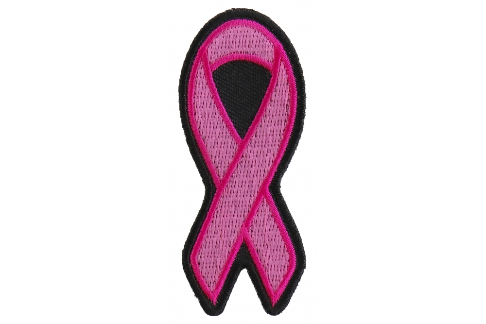Small Pink Ribbon Breast Cancer Awareness Patch