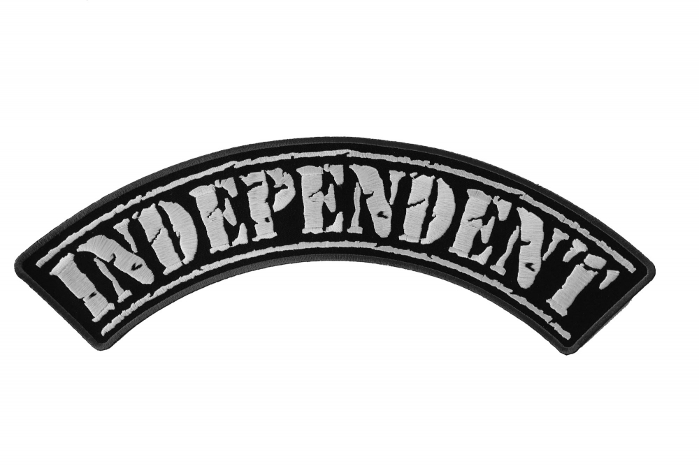 Independent Large Top Rocker Patch Upper Back Patches TheCheapPlace