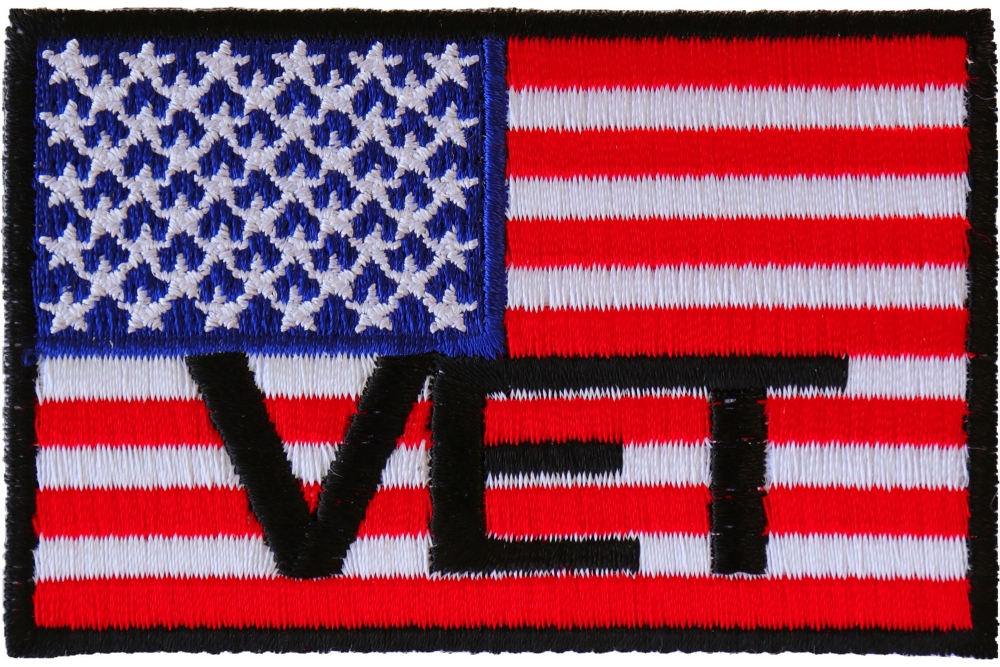 AMERICAN FLAG VET PATCH US Flag Viet Nam Vet Patch AMERICAN FLAG VET PATCH US Flag Viet Nam Vet Patch