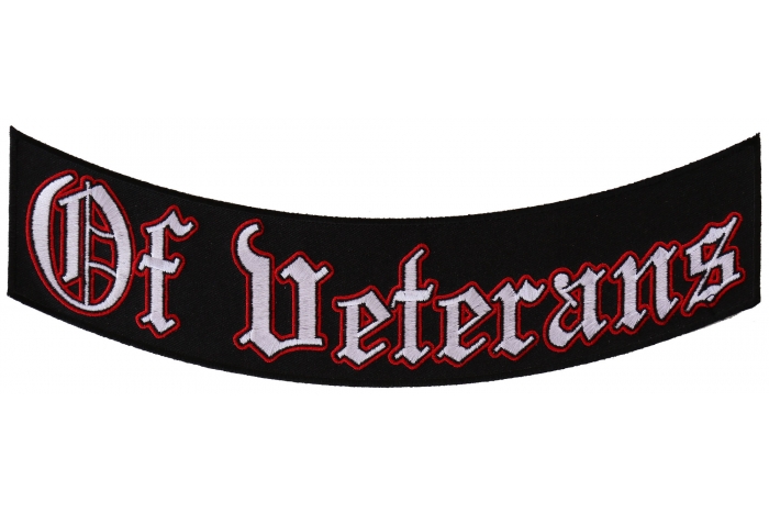 Of Veterans Lower Rocker Patch Of Veterans Lower Rocker Patch