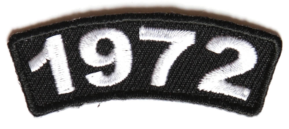 1972 Year Patch