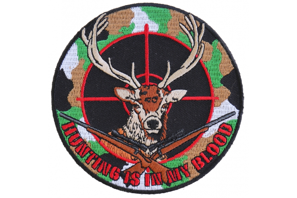 Deer Hunter Patch Wild Animal Patches TheCheapPlace
