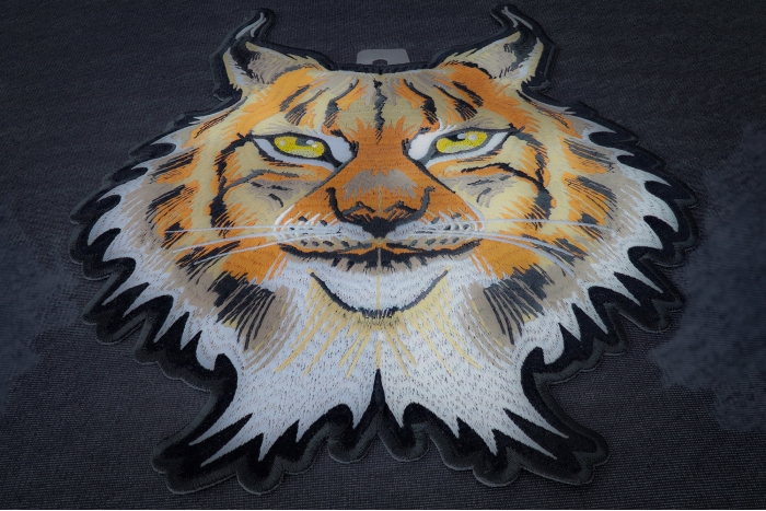 Lynx Cat Patch diagonal view