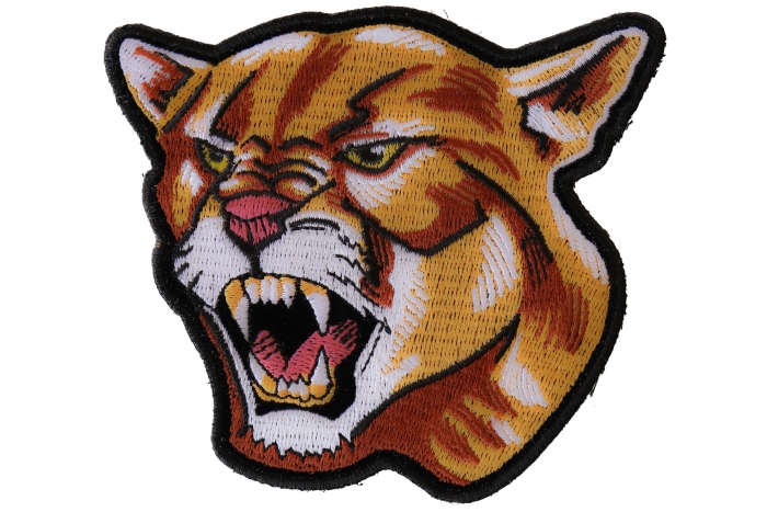 Cougar Iron on Patch