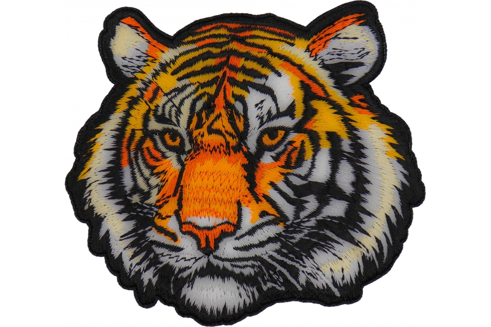 Tiger Patch, Large Animal Patches for Jackets by Ivamis Patches