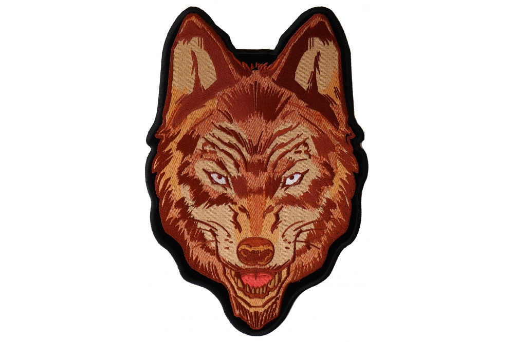 Howling Wolf Moon and Feathers Patch, Large Biker Back Patches for Leather  Vests