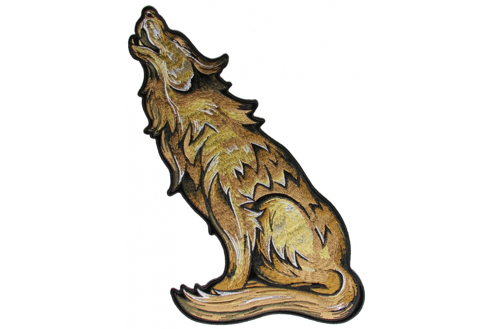 Howling Wolf Back Patch