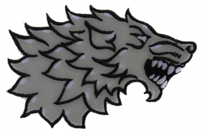 Sideways Wolf Patch by Ivamis Patches