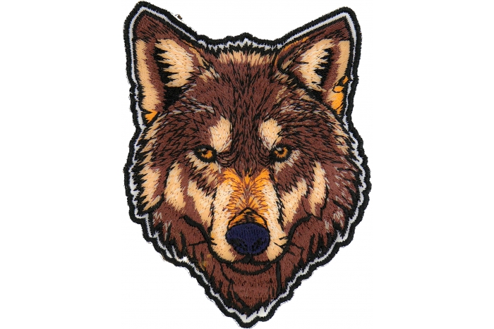 Staring Wolf Patch