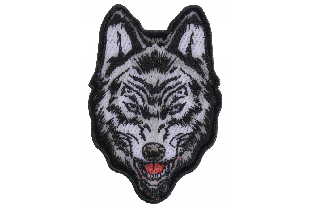 Iron On Wolf Patch Iron On Wolf Patch