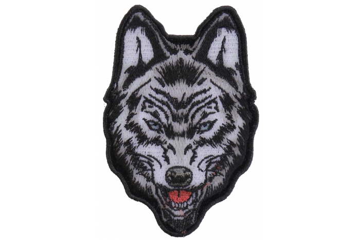 Iron on Wolf Patch