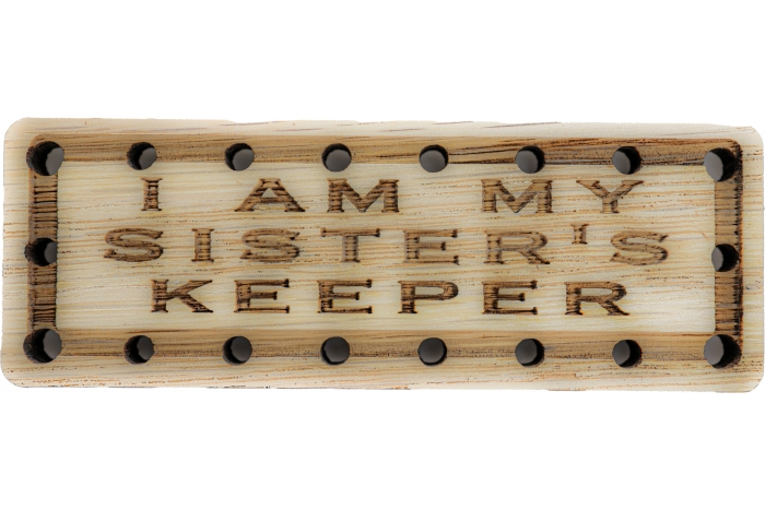 I am my sister's keeper Wood Oak Patch